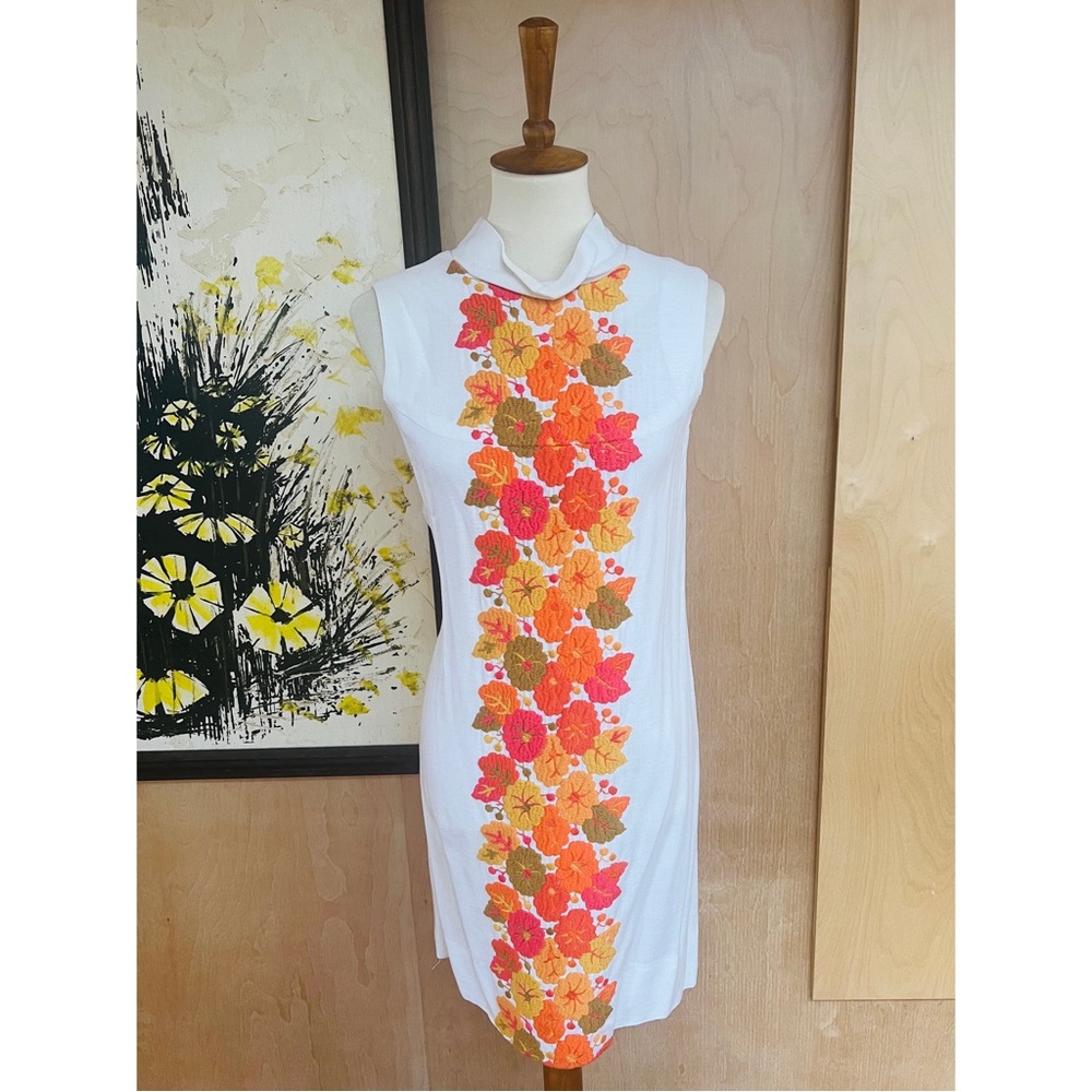 🧡NEW TO CLOSET-Amazing True Vtg Embroidered Mini Dress